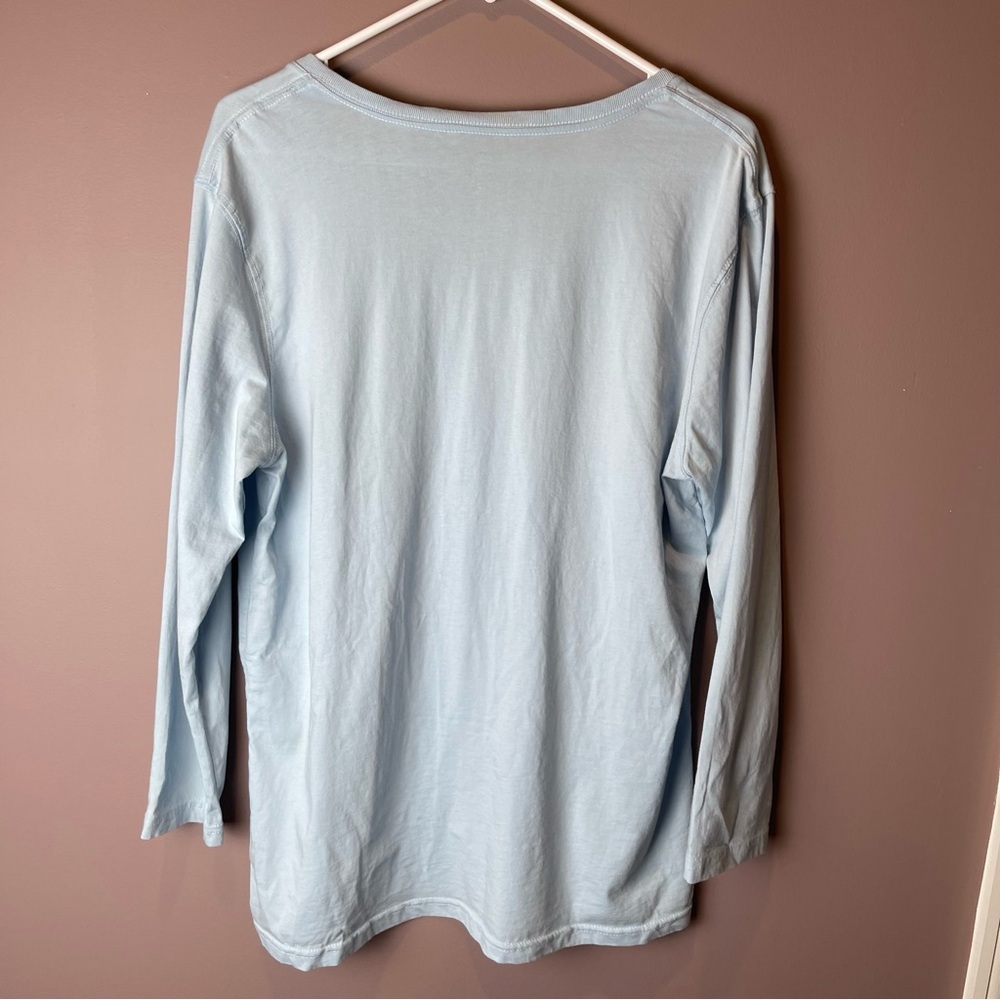 Cuffy’s Cape Cod Women’s V-Neck T-Shirt Beach Chairs L - Picture 7 of 10